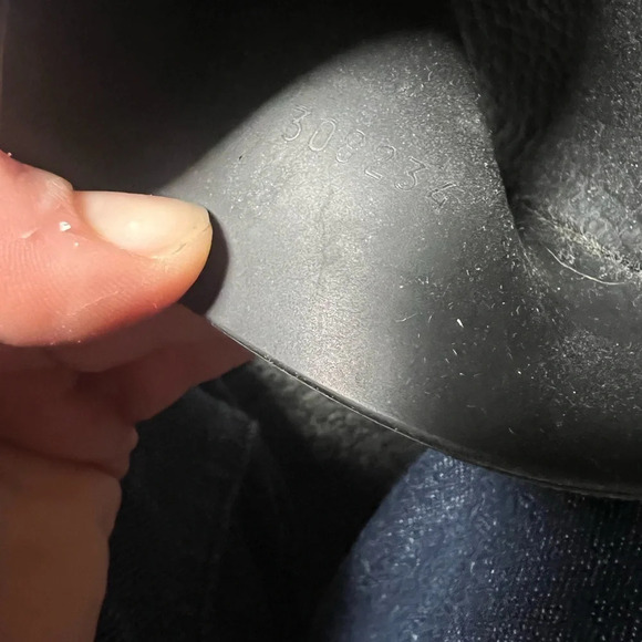 Gucci Red Green Stripe Slides, size 9 - Picture 8 of 16